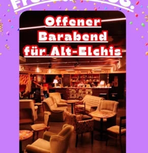 50 Jahre Elchkeller: Offener Barabend für Alt-Elchis