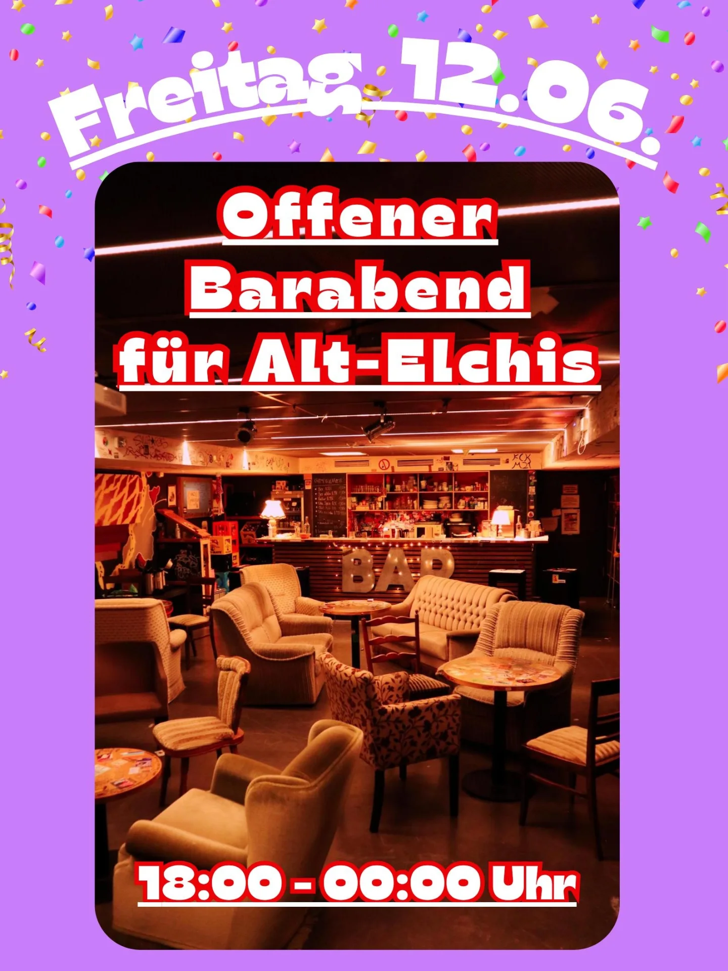 50 Jahre Elchkeller: Offener Barabend für Alt-Elchis