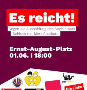 Es reicht! Jetzt!