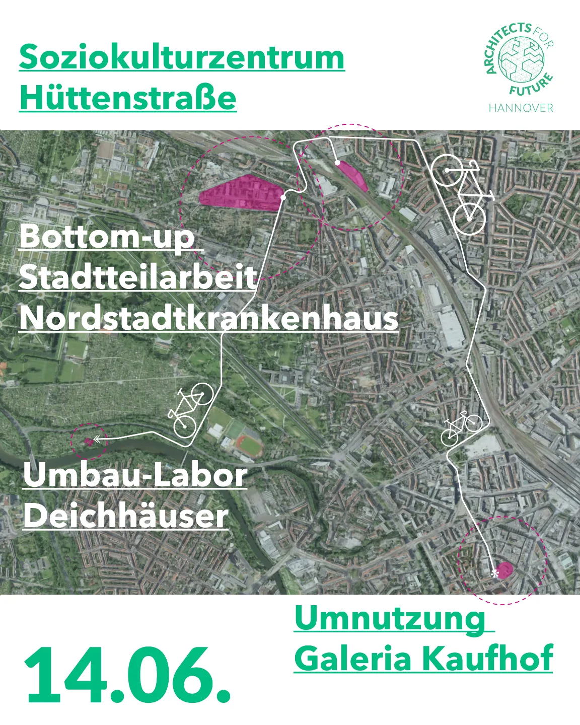 Bauwende jetzt - Fahrradtour