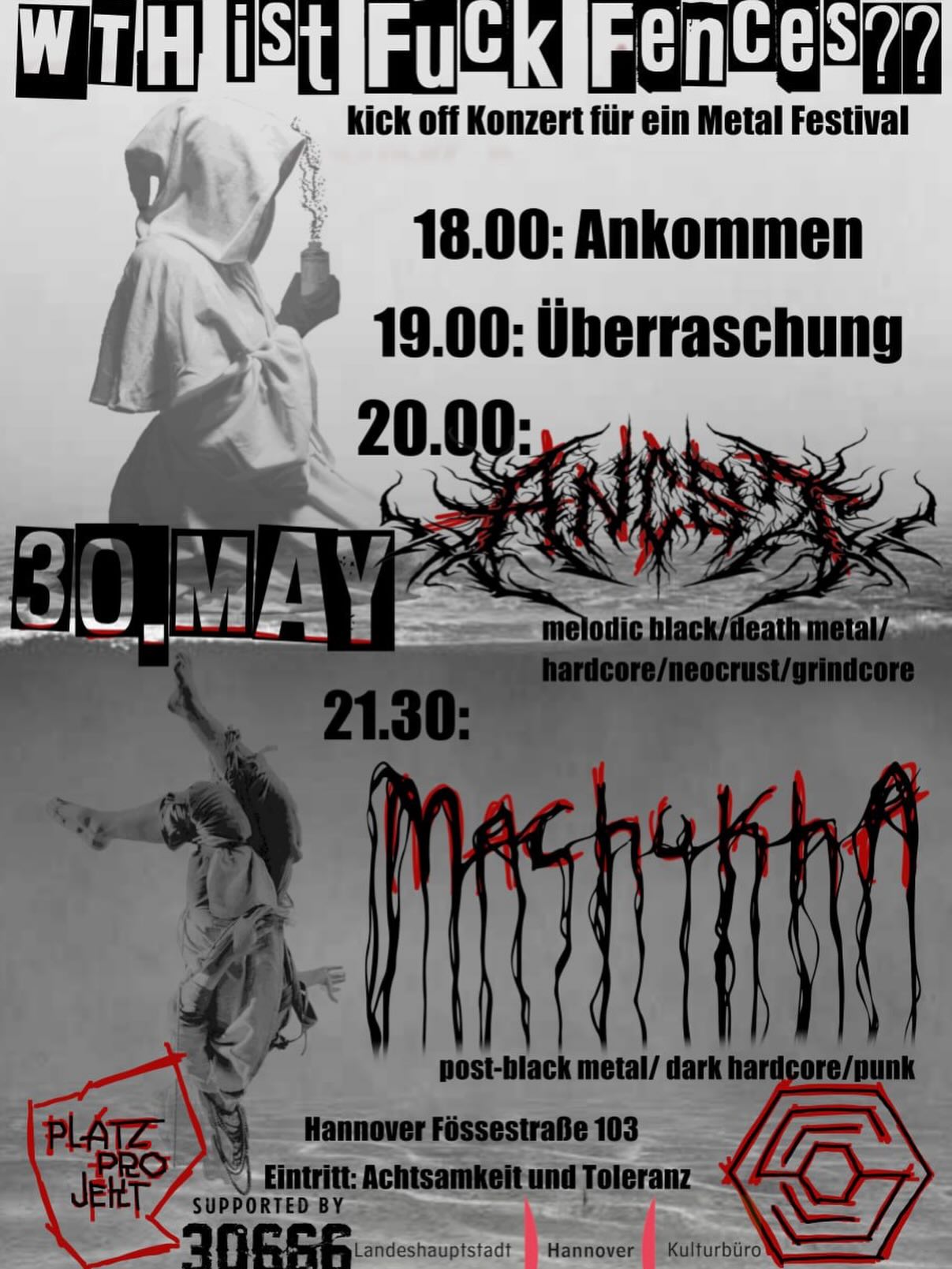 WTH ist Fuck Fences - Kiff Off Konzert für ein Metal Festival