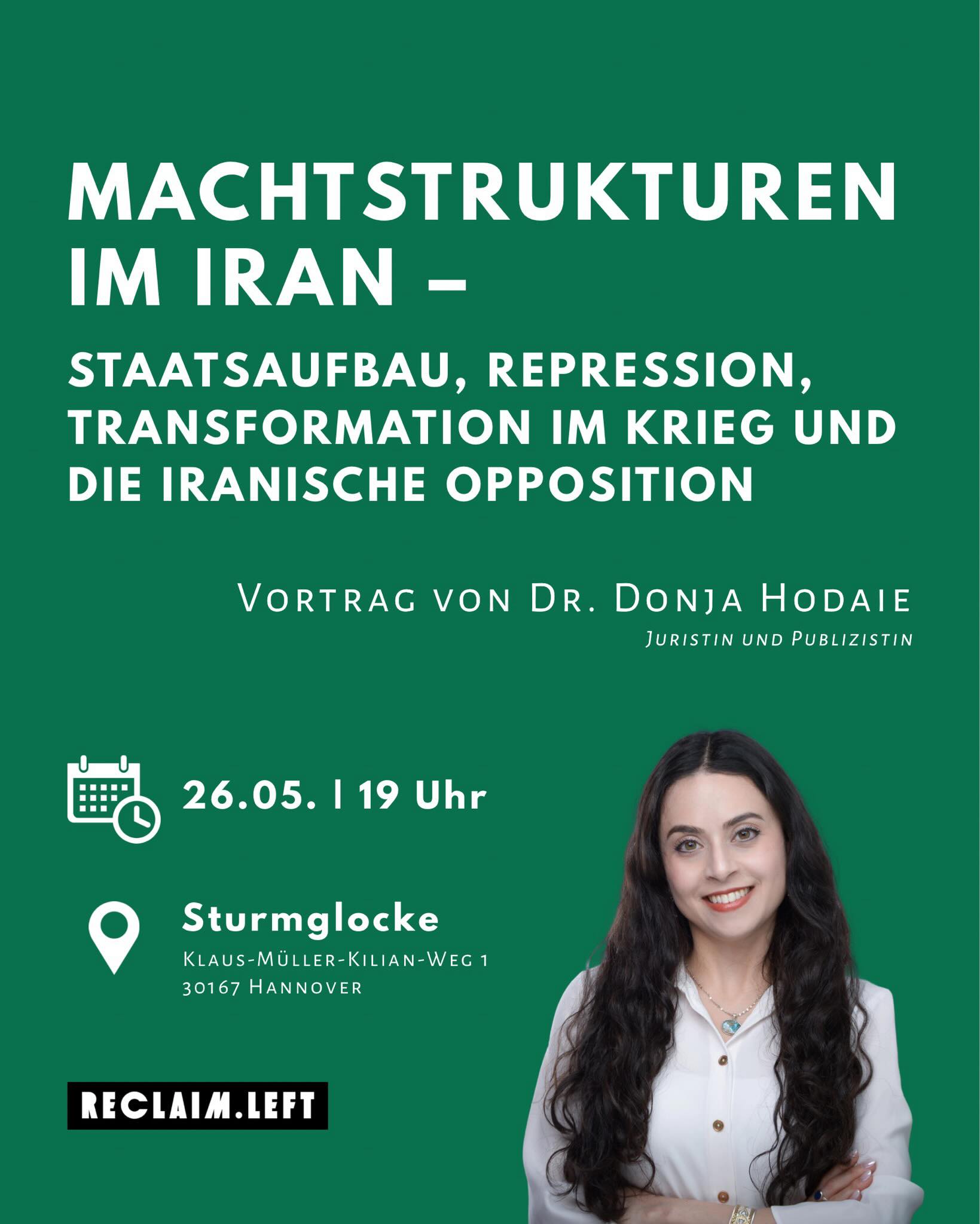 Machtstrukturen im Iran – Staatsaufbau, Repression, Transformation im Krieg und die iranische Opposition