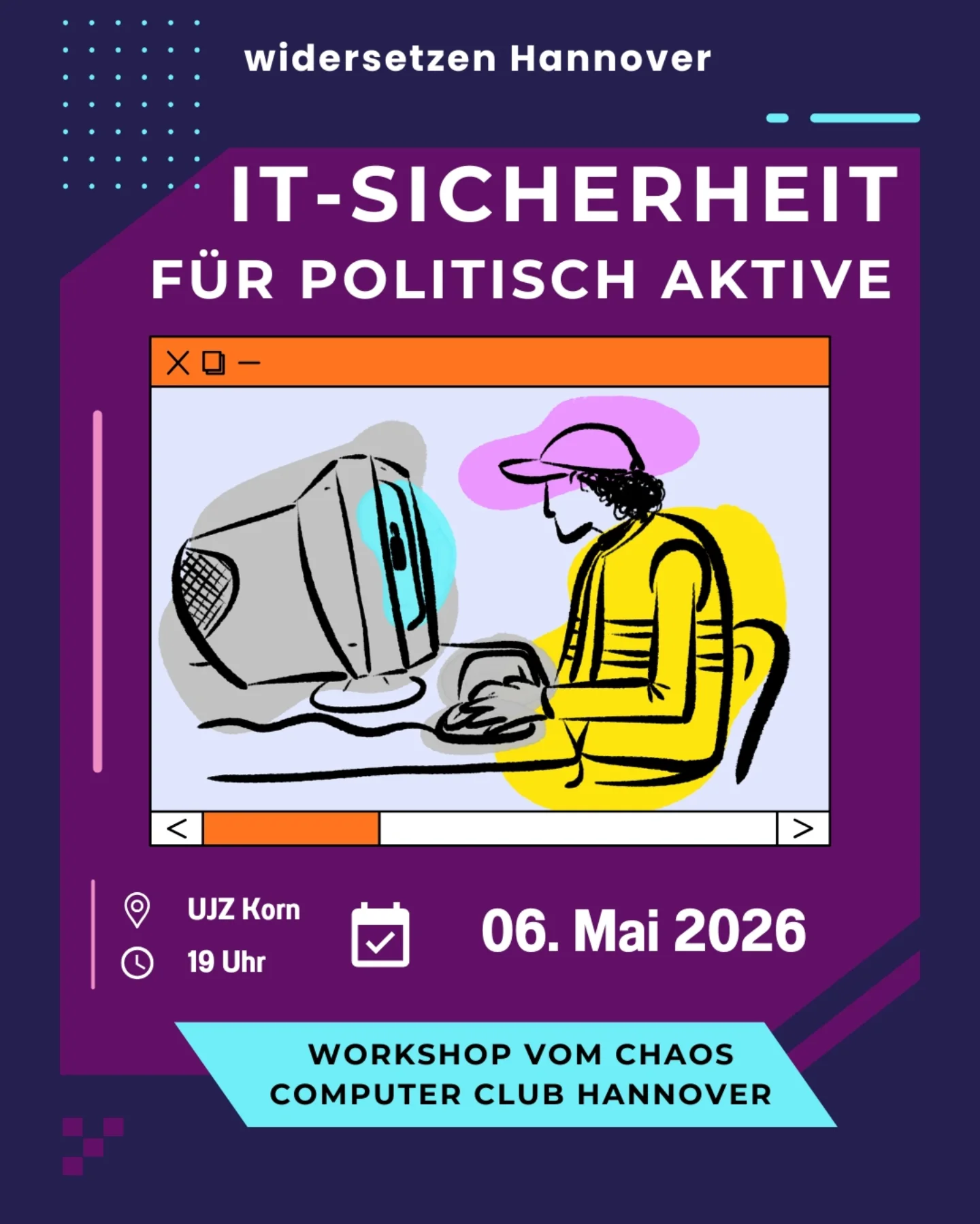 🟣 IT-Sicherheit für politisch Aktive