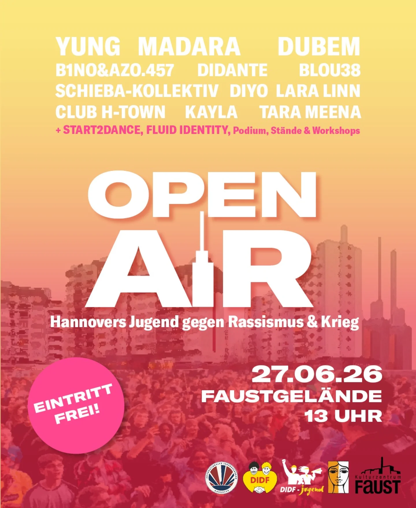 Jugend gegen Rassismus&Krieg - Open Air