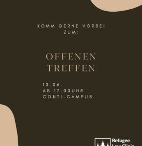 Offenes Treffen der Refugee Law Clinic
