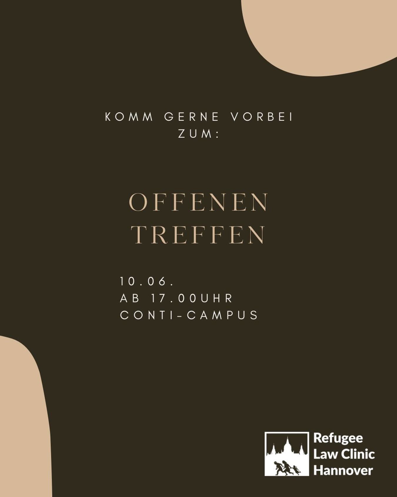 Offenes Treffen der Refugee Law Clinic