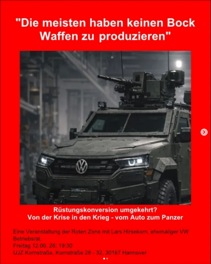 Die meisten haben keinen Bock, Waffen zu produzieren - Rote Zone mit Lars Hirsekorn