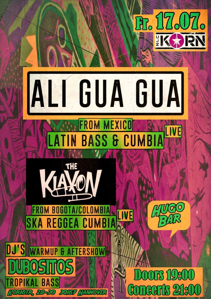 Ali Gua Gua & The Klaxon - Konzert