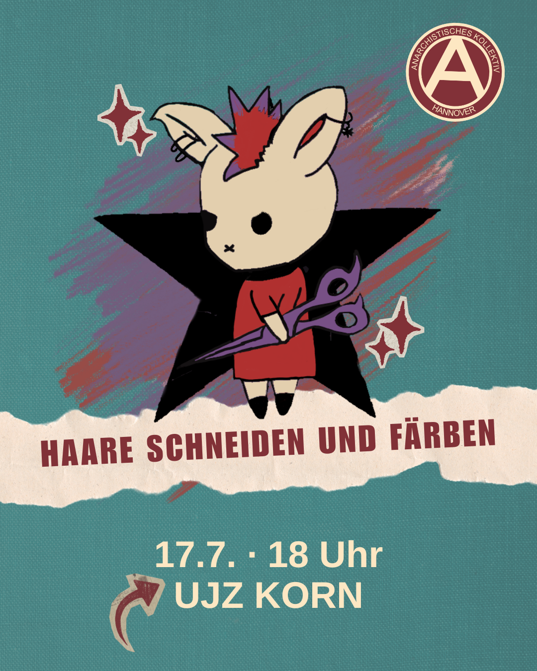 AKH · Haare schneiden & färben