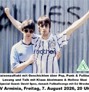 Lesung: Geschichten über Pop, Punk und Fußball