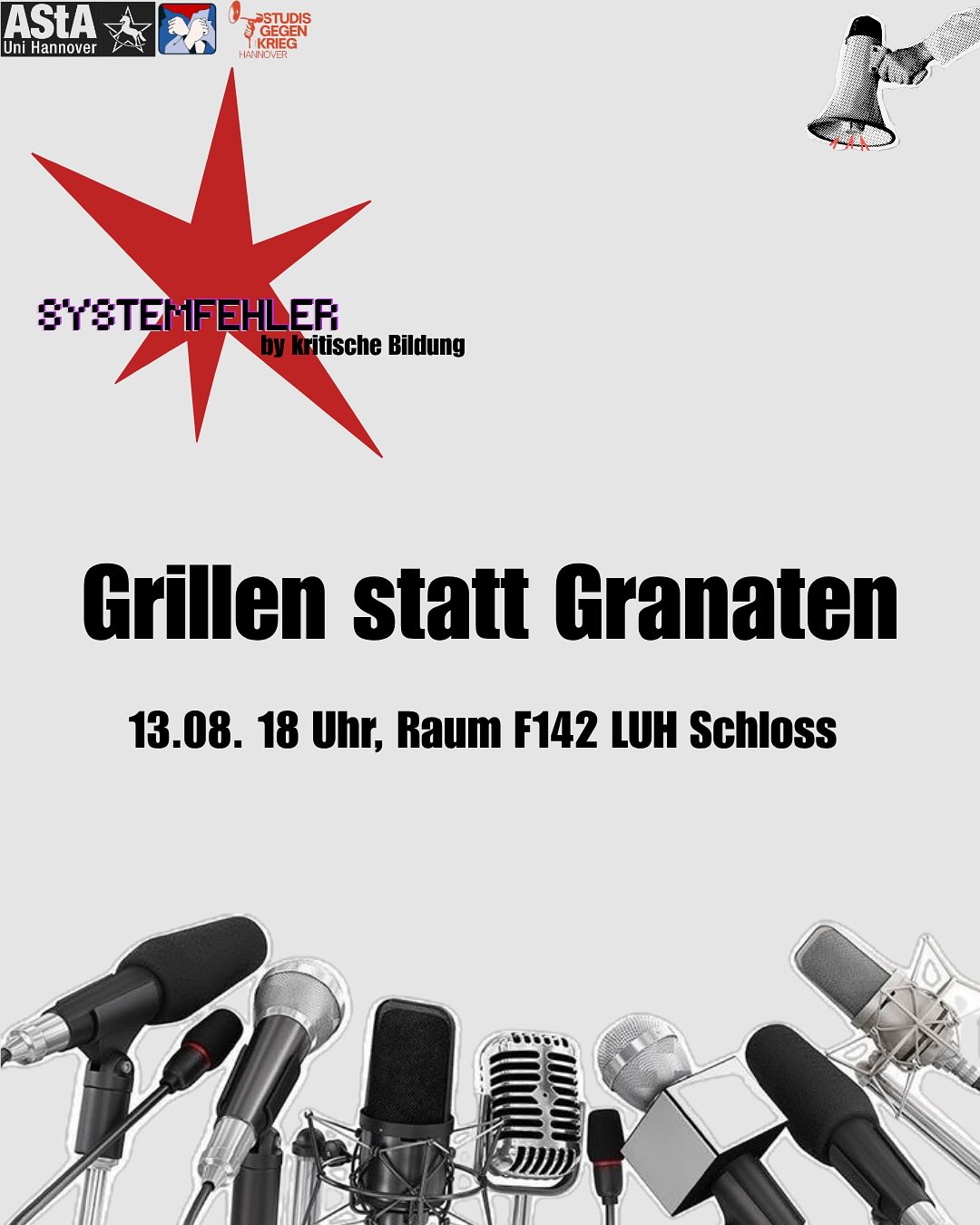 [Systemfehler by Kritische Bildung] - Grillen statt Granaten