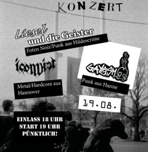 Wagenplatz Punk/Hardcore/ Fotzn Noise Konzert