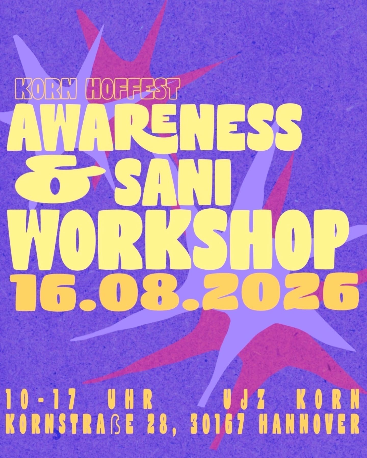 Awareness & Sani Workshop