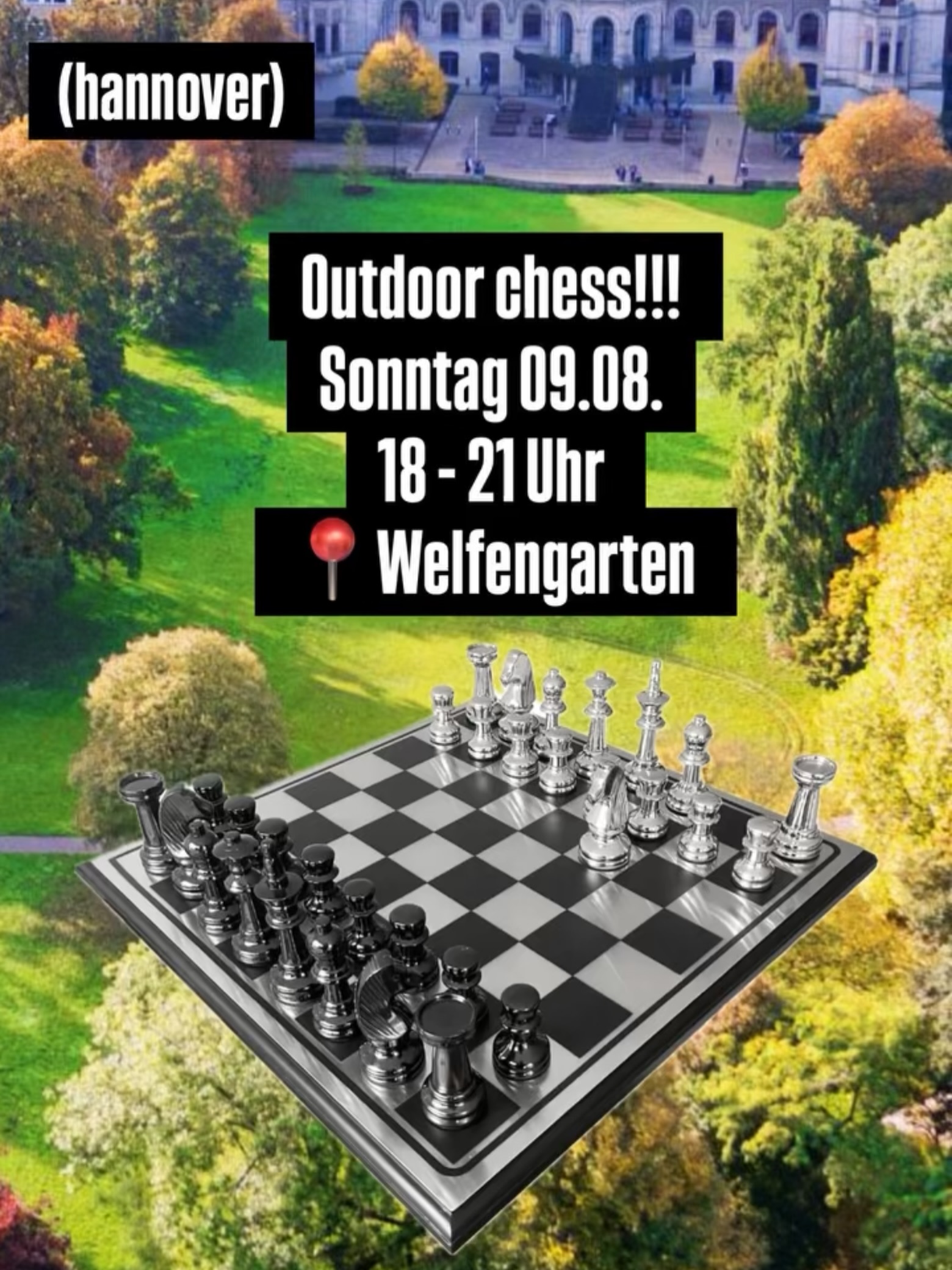 Chess and the City - Outdoor chess