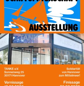 Vernissage „Segel setzen für eine Welt ohne Grenzen“ in der Tanke