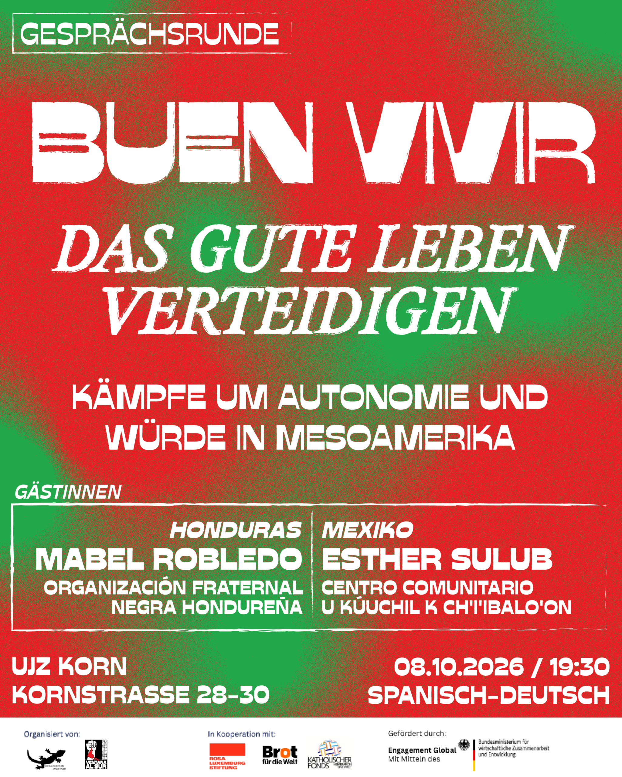Gesprächsrunde: Das gute Leben verteidigen