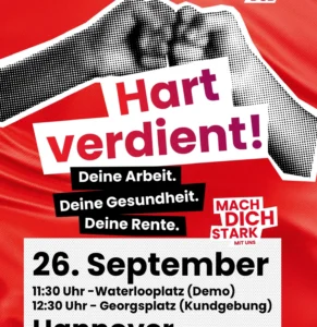 HART VERDIENT! Mach dich stark mit uns!