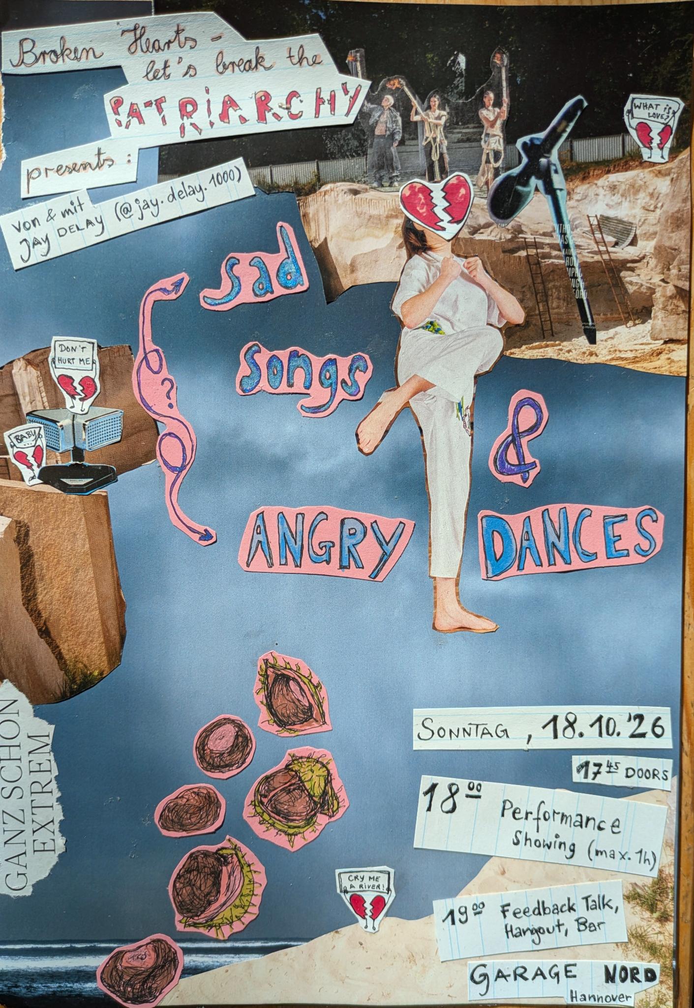 SAD songs & ANGRY dances (Performance/ Tanz)